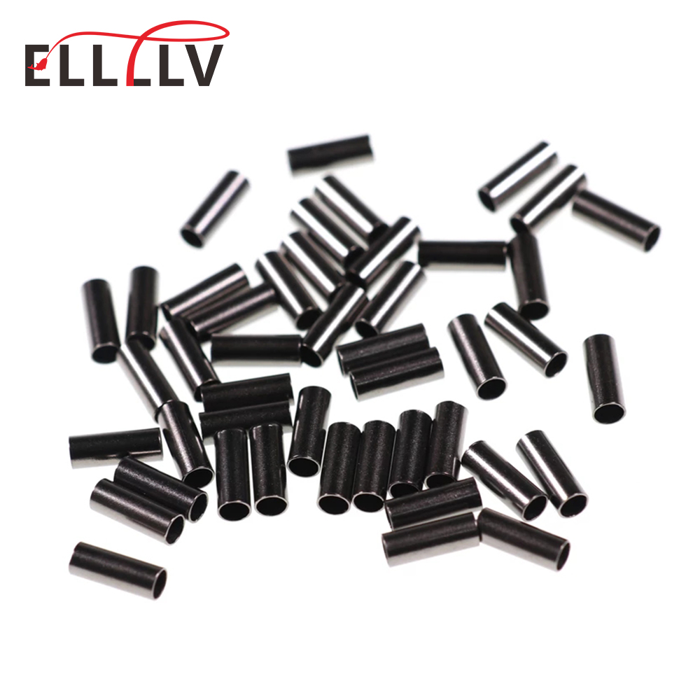 Fishing Equipment Line - 100 Pcs Hitam Single Barel Tembaga