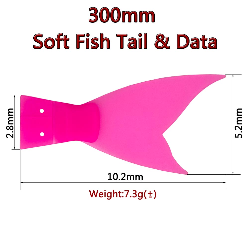 6 Buah Ekor Cadangan Umpan Sam - Fishing Equipment Japan ulasan dan harga