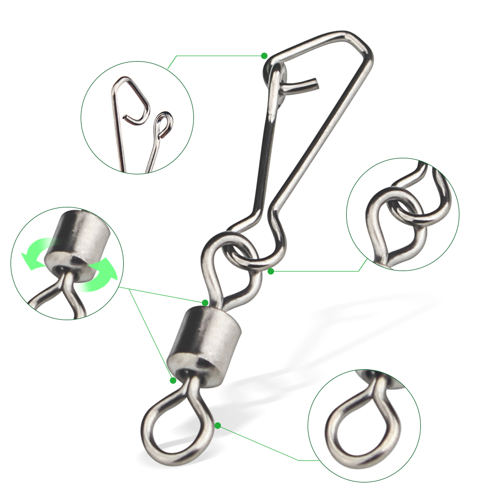 DNDYUJU 30PCS Konektor Umpan P - Fishing Equipment Cheap ulasan dan harga