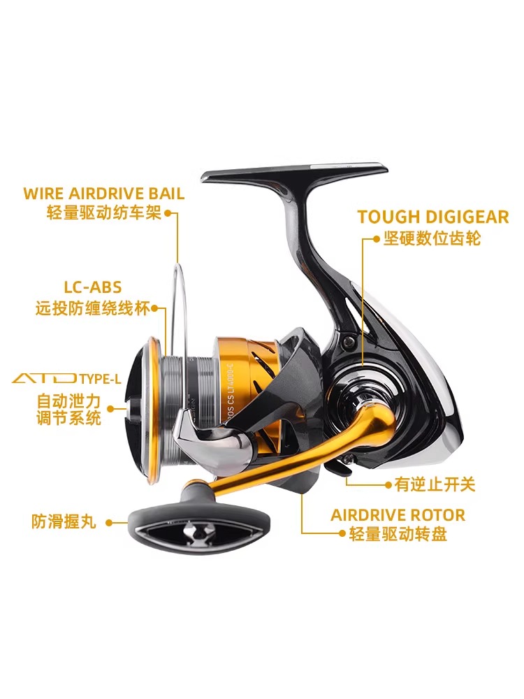 24 DAIWA REVROS CS RIL pancing - Fishing Equipment Daiwa ulasan dan harga