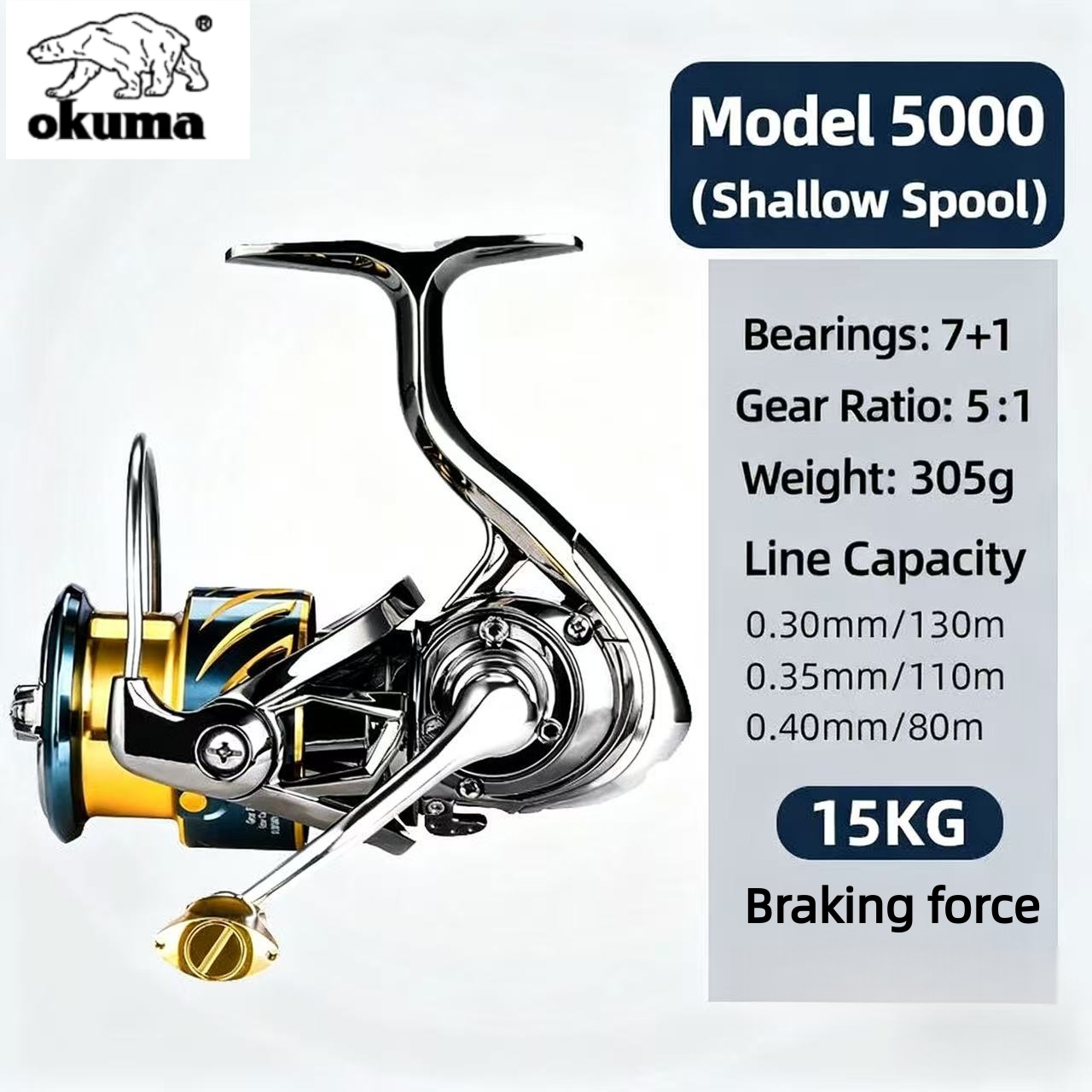 Okuma Fishing Tackle Spinning  - Fishing Equipment Daiwa ulasan dan harga