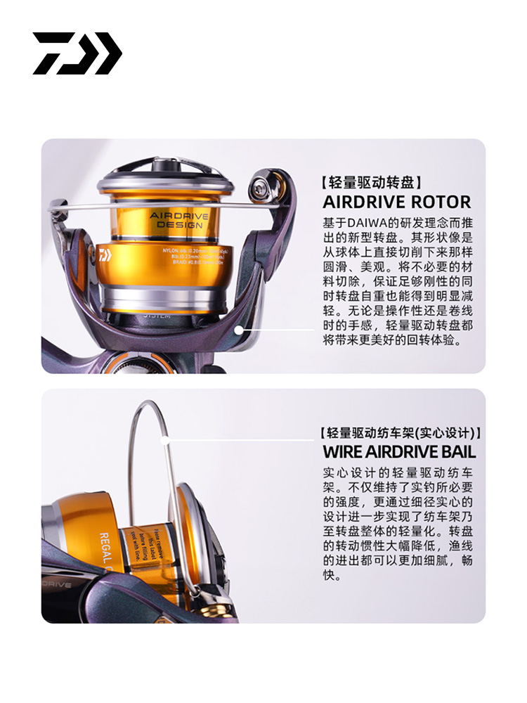 DAIWA REGAL CS LT gulungan pan - Fishing Equipment Daiwa ulasan dan harga